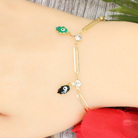 "Trendy Handmade Bracelet – A Stylish Gift for Women & Girls, MAR091425 - Picture 6 of 10